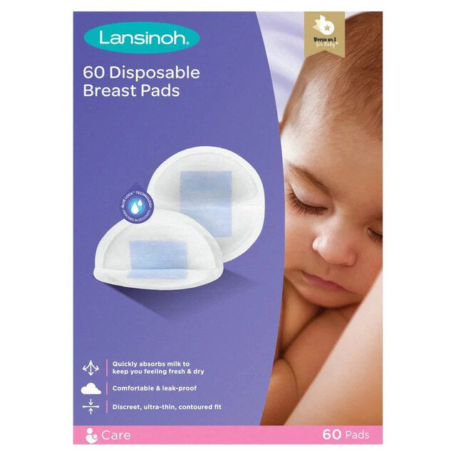 Disposable Nursing Breast Pads 60 per pack