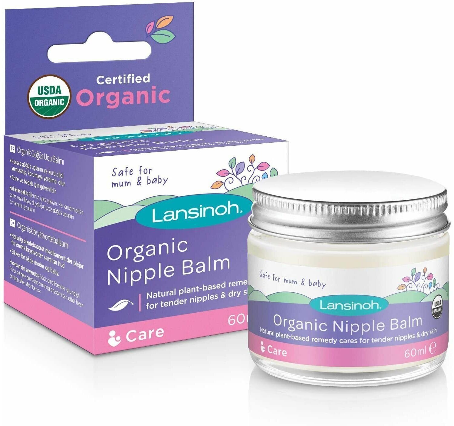 Organic Nipple Balm 60ml
