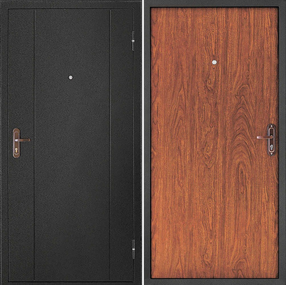 ФОРПОСТ 53 Орех, Ширина вместе с коробкой, мм.: 980, Сторона открывания (смотрим на лицевую сторону двери: петли слева или справа?): Левая (петли слева)