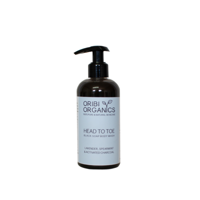 Head-To-Toe Cleanser - Lavender, Spearmint & Charcoal
