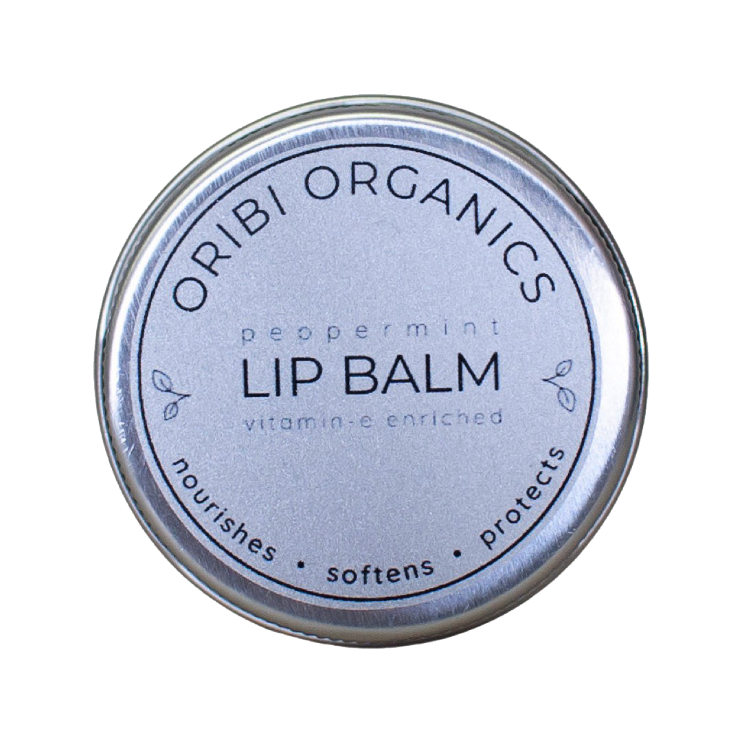 Natural Lip Balm with Peppermint & Vitamin E