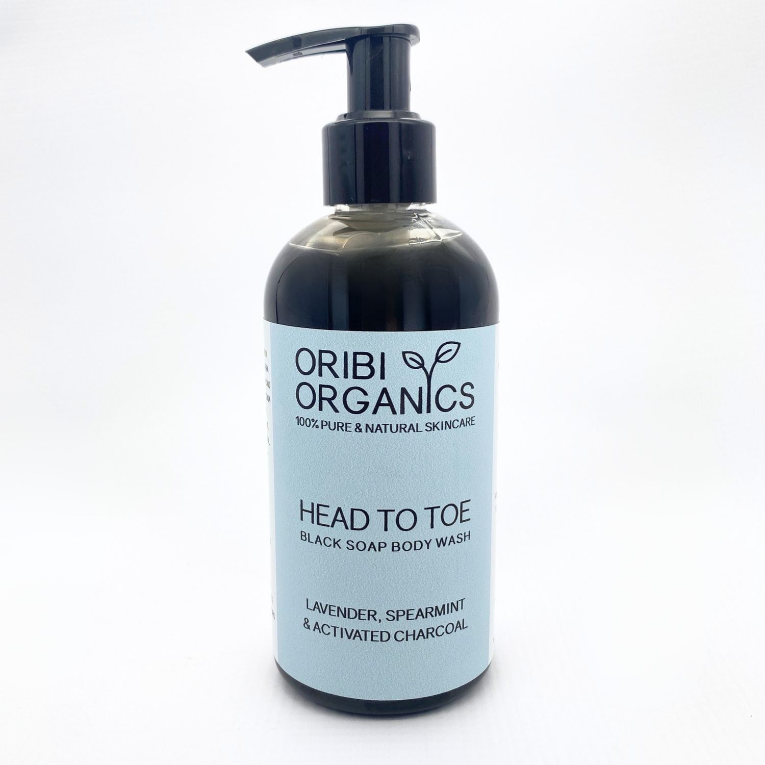 Head-To-Toe Cleanser - Lavender, Spearmint &amp; Charcoal