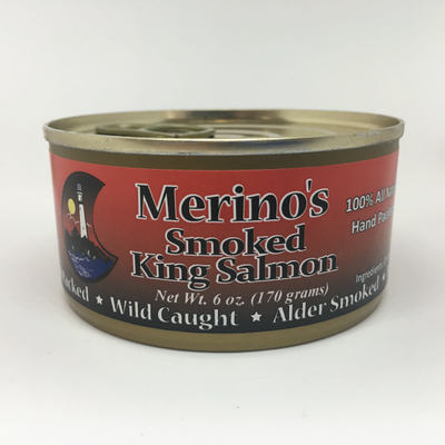 Merino's Wild Smoked King Salmon