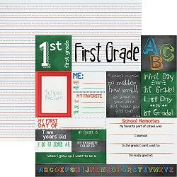 1st Grade Double sided cardstock