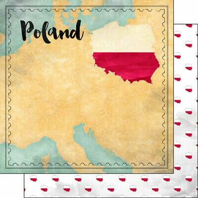 Poland Map Paper