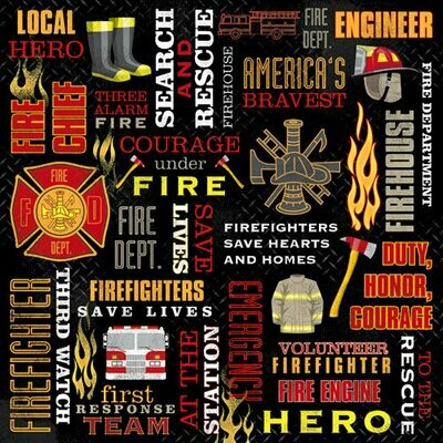 Firefighter Collage