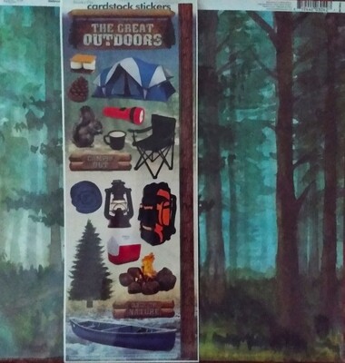 The Great Outdoors Scrapbook Kit