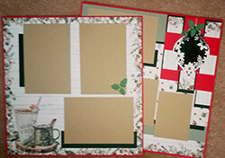 Two Page Holiday Layout