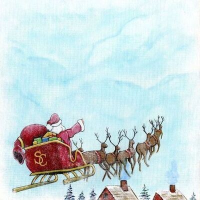 Santa on the Way
