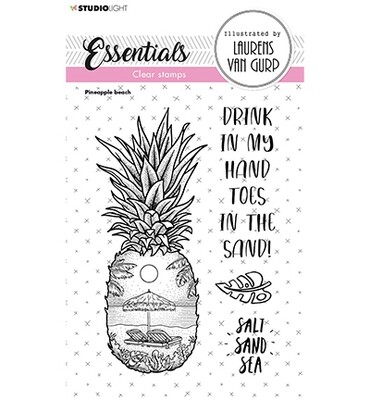 Pineapple Beach Stamp