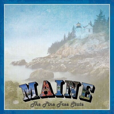 Maine Vintage Paper