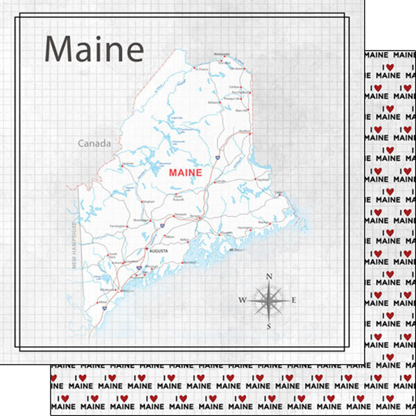 Maine Adventure Map