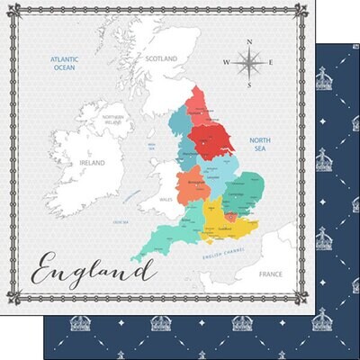 England Memories Map