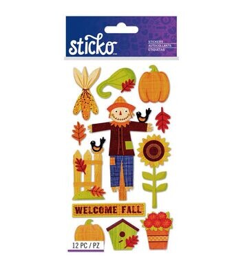 Welcome Fall Stickers