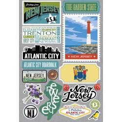 State Stickers New Jersey