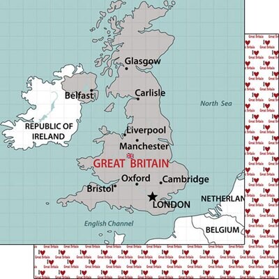 Great Britain Adventure Map