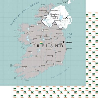 Ireland Adventure Map