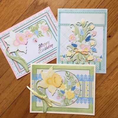Daffodil Cards with Dee