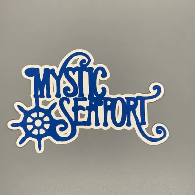 Mystic Seaport Die Cut