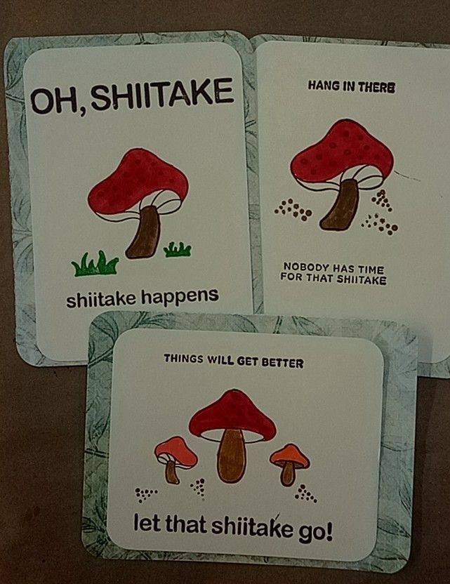 Mushroom Cards