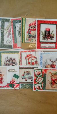 Holiday Card Making Marathon