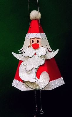 Santa Ornament