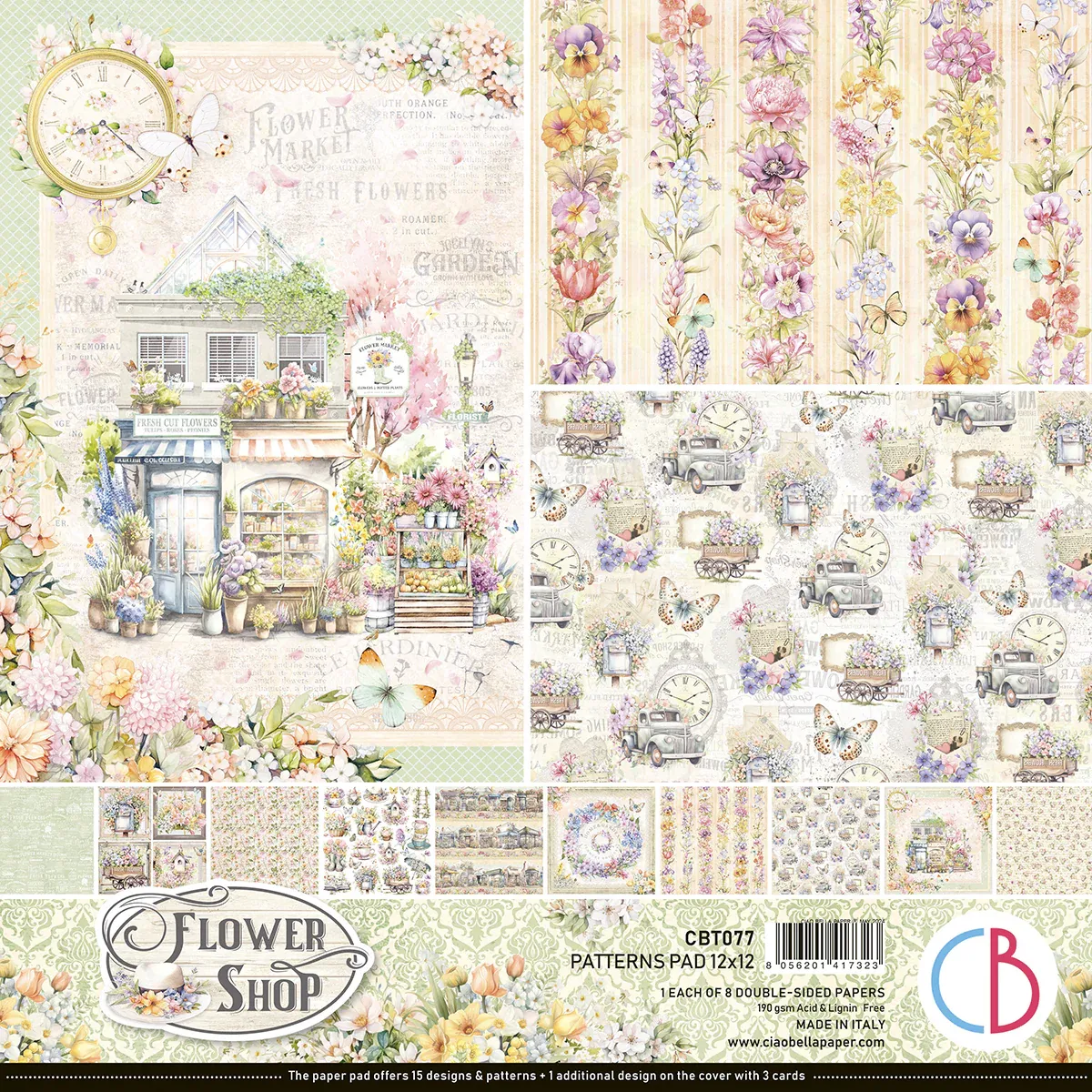 Flower Shop Paper Pad