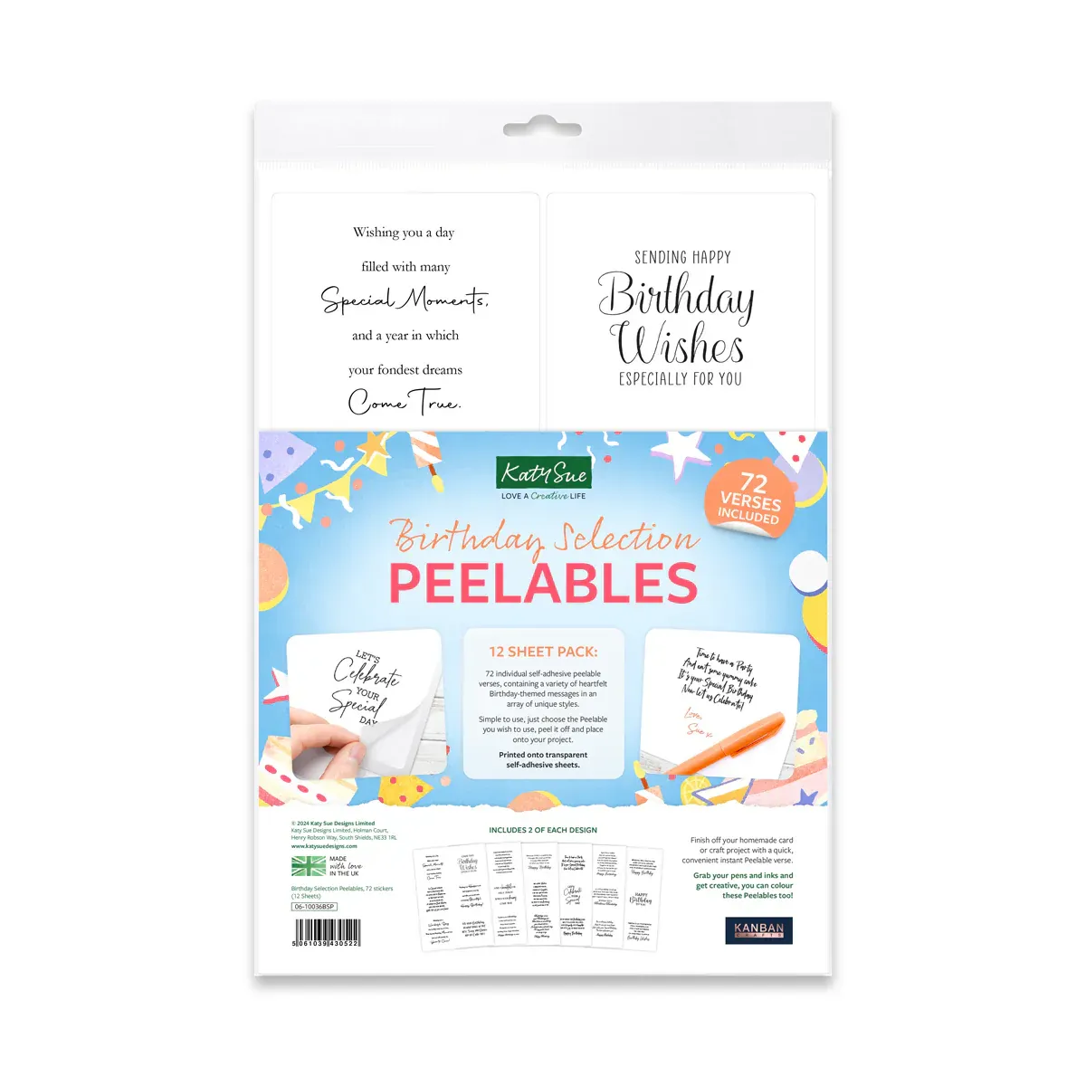 Birthday Peelables