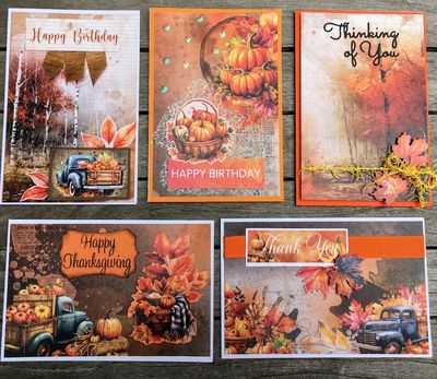 November Crop Attendees Card Class
