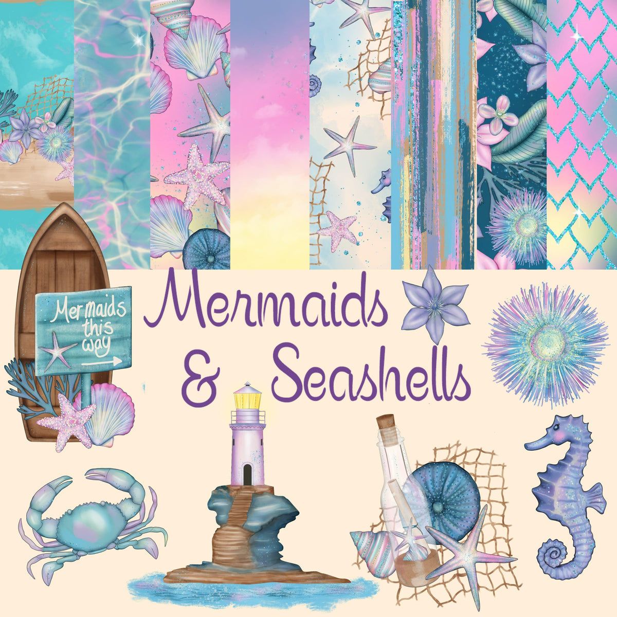 Mermaids and Seashells Collection