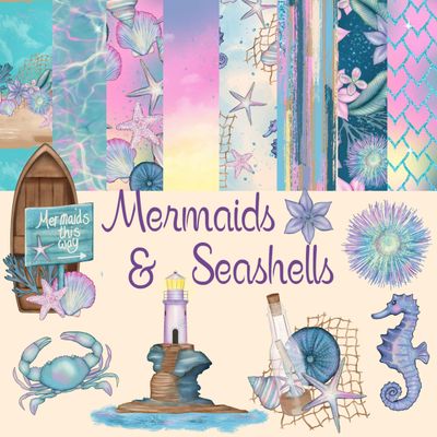 Mermaids and Seashells Collection