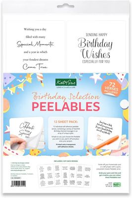 Birthday Wishes Peelables