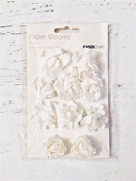 White Paper Flowers White Paper Flowers