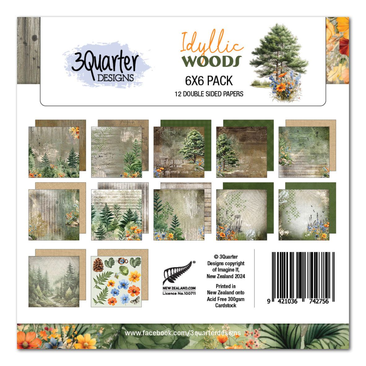 Idyllic Woods Card Kit from 3 Quarter Designs Idyllic Woods Card Kit from 3 Quarter Designs