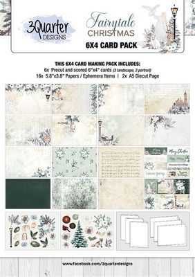 Fairytale Christmas Card Kit from 3 Quarter Designs