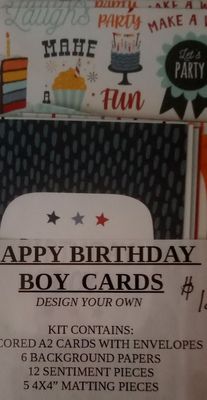 Value Kit Boy Birthday Cards