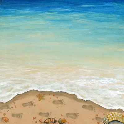 Beach Combing Right