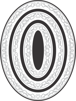 Heart Oval Boutique Stacker Frames Dies