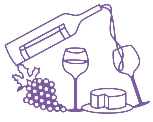 Wine & Cheese Party Die