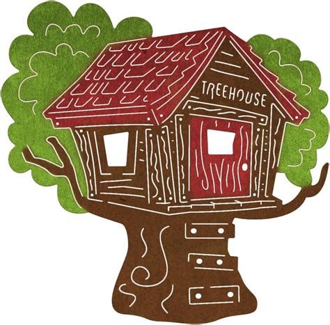 Whimsical Treehouse Die