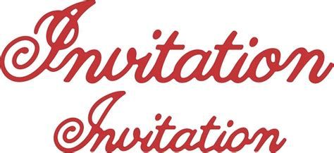 Invitation