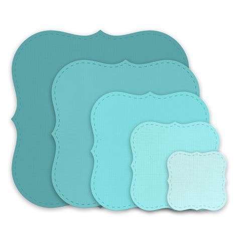 Stitched French Flair Nested Essentials Dies