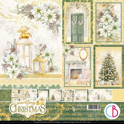 Sparkling Christmas Paper Pad Sparkling Christmas Paper Pad