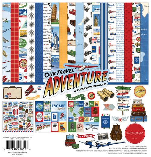 Our Travel Adventure Collection Kit Our Travel Adventure Collection Kit