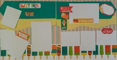 Sweet Summer Treats Layout Sweet Summer Treats Layout