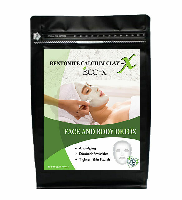 Bentonite BCC-X Face And Body Detox 220G Bentonite BCC-X Face And Body Detox 220G