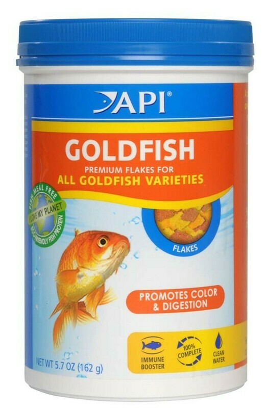 API Goldfish Flakes Fish Food 1ea/5.7 oz API Goldfish Flakes Fish Food 1ea/5.7 oz