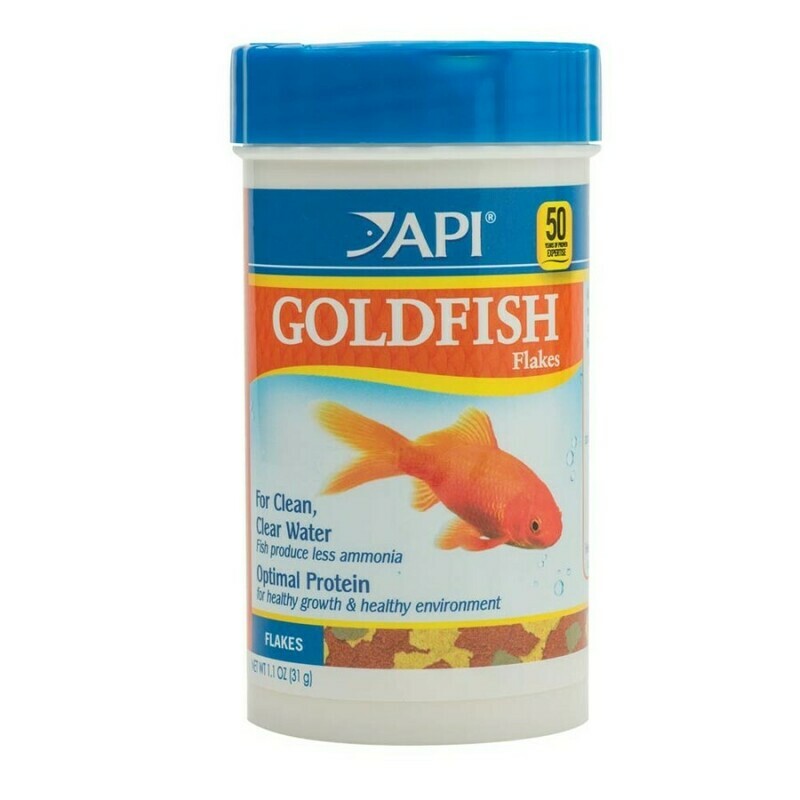 API Goldfish Flakes Fish Food 1ea/1.1 oz API Goldfish Flakes Fish Food 1ea/1.1 oz