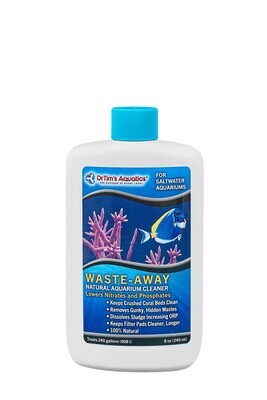 Dr. Tim's Aquatics Waste-Away Natural Aquarium Cleaner for Saltwater Aquarium 1ea/8 fl oz