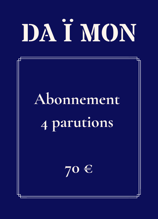 Abonnement 4 parutions Abonnement 4 parutions